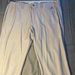 Golf Pants. Grey 38x32. Very stretchy/breathable material. Adidas Golf